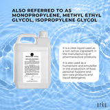 5L High-Purity Pharmaceutical Grade Propylene Glycol BP USP - 99.9% Monopropylene for Food and Personal Care - Rear View
