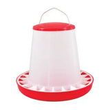 3Kg Automatic Chicken Feeder - Plastic Poultry Chook Hen Feeding Seed Bucket