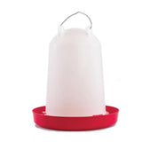 Rooster Farms 2L Automatic Chicken Drinker Poultry Waterer Bucket Chooks Ducks - Top-Down View