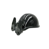 21.5cm Cattle Drinking Bowl - Iron Cast Mounted Automatic Water Cow Horse Trough - Top-Down View