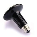75W Pet Ceramic Heat Lamp - Infrared Heat Emitter Reptile Snake Lizard Chicken - Side View