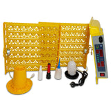 Electric 112 Egg Incubator + Accessories Hatching Eggs Chicken Quail Duck - Front View