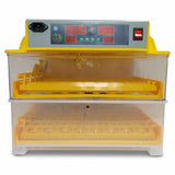 Electric 112 Egg Incubator + Accessories Hatching Eggs Chicken Quail Duck - 45-Degree Angle