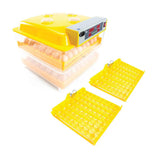 Electric 112 Egg Incubator + Accessories Hatching Eggs Chicken Quail Duck - Rear View