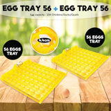 Electric 112 Egg Incubator + Accessories Hatching Eggs Chicken Quail Duck - Extra Image
