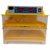Electric 96 Egg Incubator + Accessories Hatching Eggs Chicken Quail Duck - Side View