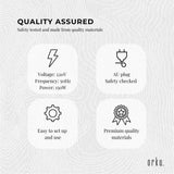 Compact Pink UV Electric Towel Warmer and Steriliser Cabinet - 8L Sanitising Hot Heater - Low Angle