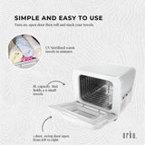 Orku 8L White Electric Towel Warmer UV Steriliser Cabinet Salon Heat Sanitiser