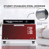 Orku 8L UV Steriliser Box Beauty Equipment Sanitising Salon Nail Tool Sterilizer - Top-Down View