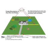500m Dog Underground Boundary Fence Wire Invisible Cable - For TP16 Collar - Top-Down View