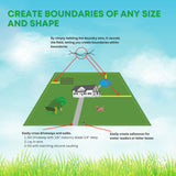500m Dog Underground Boundary Fence Wire Invisible Cable - For TP16 Collar - 45-Degree Angle