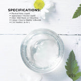Orku 250ml Glycerine 99.9% Pure USP Food + Cosmetic Grade – Vegetable Glycerol - Close-Up Angle
