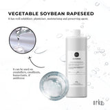 1L Pharmaceutical-Grade Refined Glycerine 99.9% Purity from Soybean and Rapeseed - Top-Down View