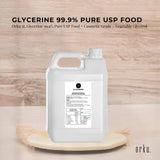 Orku 5L Glycerine 99.9% Pure USP Food + Cosmetic Grade – Vegetable Glycerol - Front View