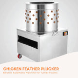 Free Shipping 50cm Chicken Feather Plucker Machine Electric Automatic Poultry - Front View