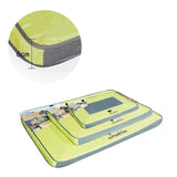 M Outdoor Dog Mat Quick Dry - Green Pet Cooling Pads Outside Mattress AFP - Front View