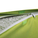 M Outdoor Dog Mat Quick Dry - Green Pet Cooling Pads Outside Mattress AFP - Side View