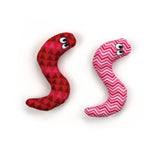 4x Pack Surf Snakes 9cm Catnip Cat Crinkle Toy Chase Kitten Teaser - Extra Image
