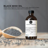 Orku 100ml Pure Black Seed Oil Cold Pressed 100% Ethiopian Nigella Sativa Cumin - Front View