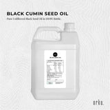 5L Pure Black Seed Oil - 100% Ethiopian Nigella Sativa Cumin Cold Pressed - Side View