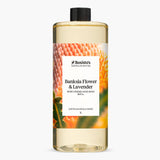 1L Hand Wash Refill Banksia Lavender Bosisto's Moisturising Soap Free Liquid Gel - Front View