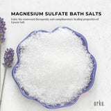 Orku 1Kg Epsom Salt - Magnesium Sulphate Bath Salts Skin Body - Rear View