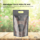 5L Premium Coco Perlite Mix - 70% Coir Husk 30% Hydroponic Plant Growing Medium - Top-Down View