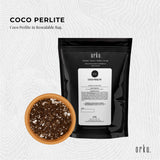 2L Premium Coco Perlite Mix - 70% Coir Husk 30% Hydroponic Plant Growing Medium - 45-Degree Angle