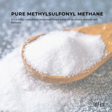 Orku 1Kg MSM Powder or Crystals - 99.9% Pure USP Grade Methylsulfonylmethane - Rear View