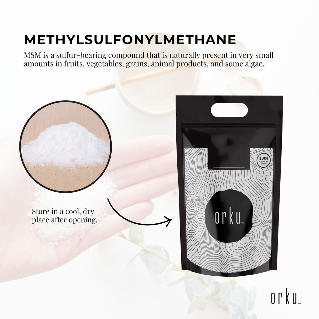 10Kg Pharmaceutical Grade MSM Powder - 99% Pure Methylsulfonylmethane Crystals