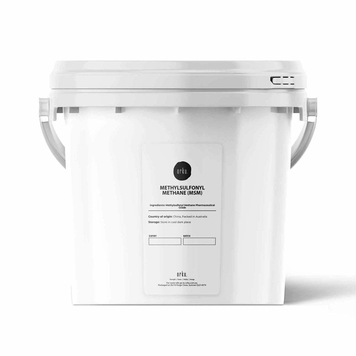 3Kg Pure MSM Powder - Pharmaceutical Grade Methylsulfonylmethane Crystals