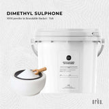 3Kg Pure MSM Powder - Pharmaceutical Grade Methylsulfonylmethane Crystals - Side View