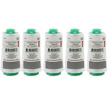 5 Pack White Overlocking Thread 2000m Polyester Birch Overlocker Cone Spool Sewing