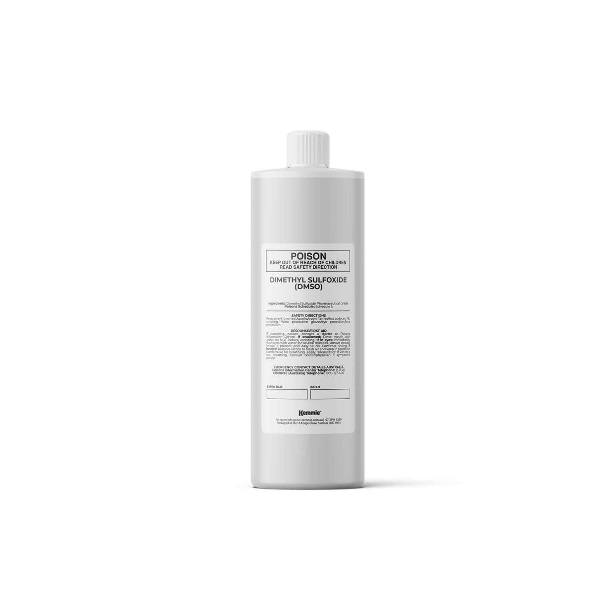 99.9% Pure Dimethyl Sulfoxide DMSO Liquid - Pharmaceutical Grade 250ml Solvent