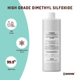 99.9% Pure Dimethyl Sulfoxide DMSO Liquid - Pharmaceutical Grade 250ml Solvent - Side View