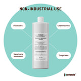 99.9% Pure Dimethyl Sulfoxide DMSO Liquid - Pharmaceutical Grade 250ml Solvent - Close-Up Angle