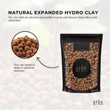 1L Hydro Clay Balls - Natural Premium Hydroponic Expanded Plant Growing Medium - Top-Down View