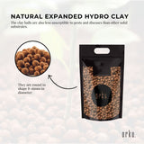 20L Hydro Clay Balls - Natural Premium Hydroponic Expanded Plant Growing Medium - Top-Down View