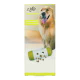 Dog Treat Frenzy Roll - Interactive Dispenser Feeder Toy All For Paws Pet - Top-Down View