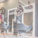 Ellie & Ruby Hanging Hooded Hair Dryer Wall Mounted Bonnet Hood Salon Hairdryer - Front View