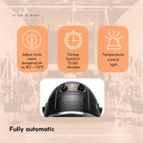 Ellie & Ruby Hanging Hooded Hair Dryer Wall Mounted Bonnet Hood Salon Hairdryer - Close-Up Angle