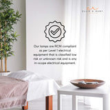 Infrared Heat Floor Lamp 275W Mobile Dimmable Salon Home Thermotherapy Treatment - Rear View