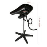Portable Hairdressing Salon Basin Hair Washing Sink Shampoo Wash Standing Bowl - Front View
