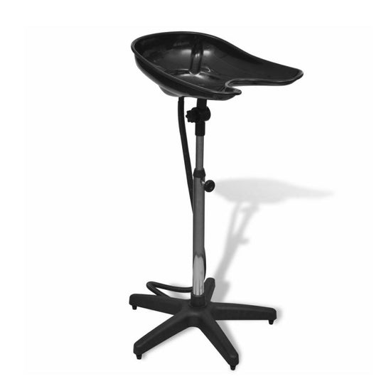 Ellie & Ruby Portable Hairdressing Salon Basin - Hair Washing Standing Sink Bowl