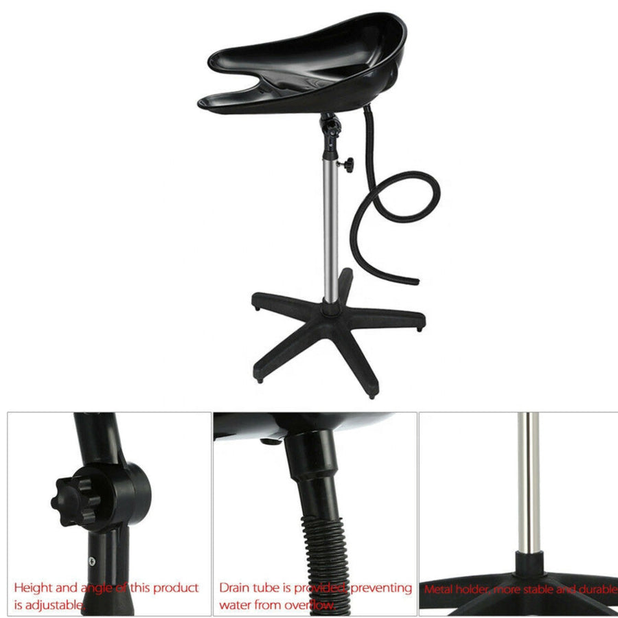 Ellie & Ruby Portable Hairdressing Salon Basin - Hair Washing Standing Sink Bowl, image 8