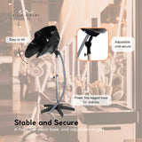 Large Portable Hairdressing Salon Basin Deep Hair Washing Sink Shampoo Wash Bowl - Rear View