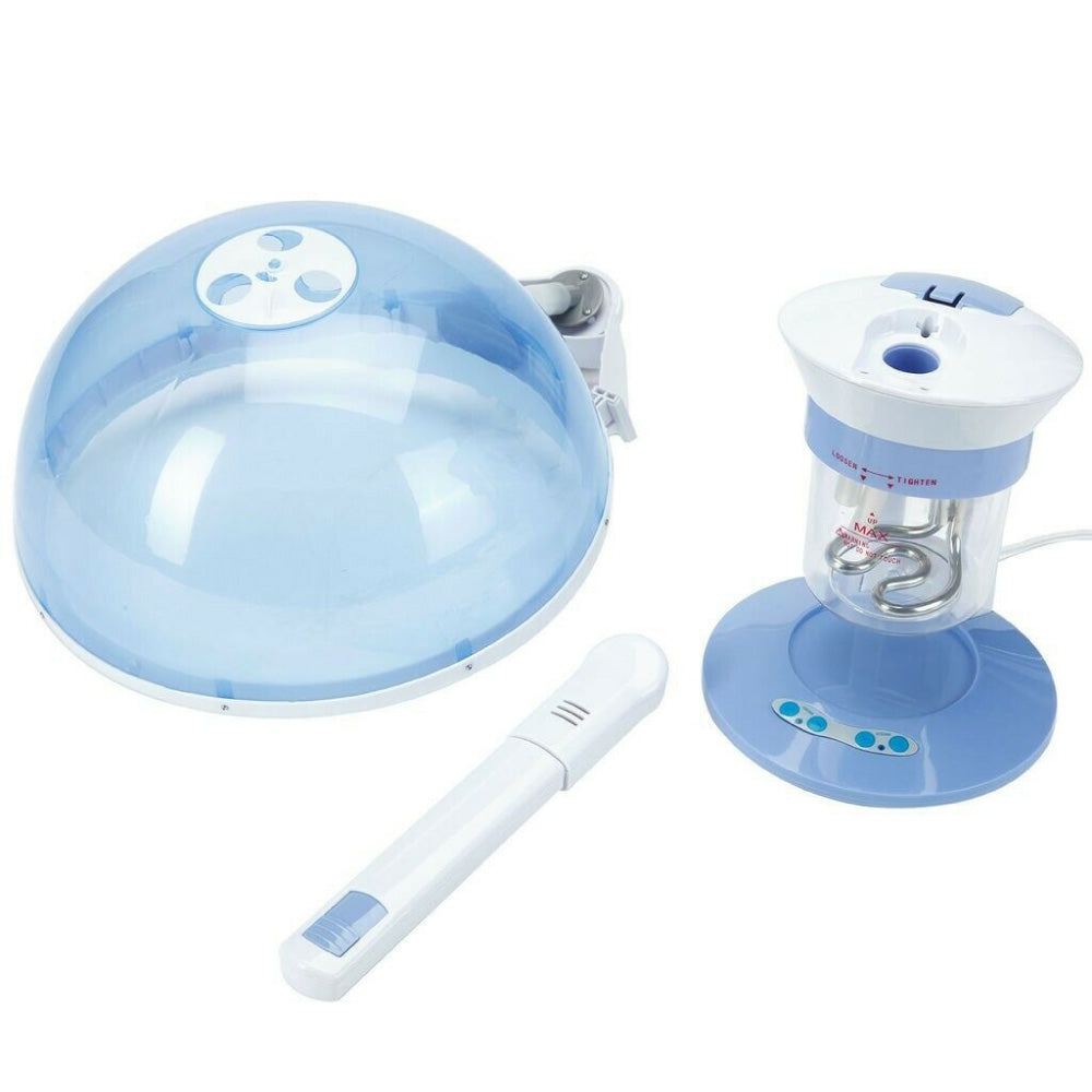 Portable 2-in-1 Hair and Facial Steamer with Ozone Function for Home Use