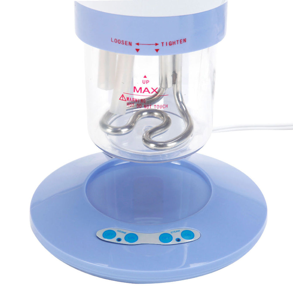 Portable 2-in-1 Hair and Facial Steamer with Ozone Function for Home Use