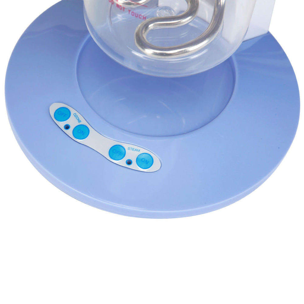 Portable 2-in-1 Hair and Facial Steamer with Ozone Function for Home Use