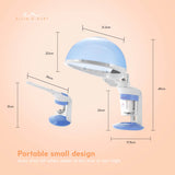 Portable 2-in-1 Hair and Facial Steamer with Ozone Function for Home Use - Side View